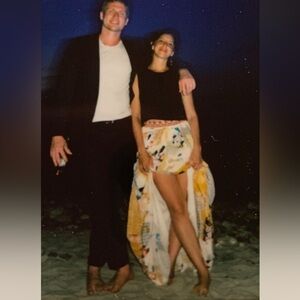 Anthropologie maxi skirt